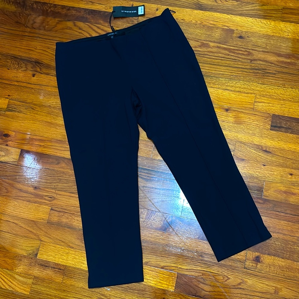 NWT Strenesse Navy Ponte Pants